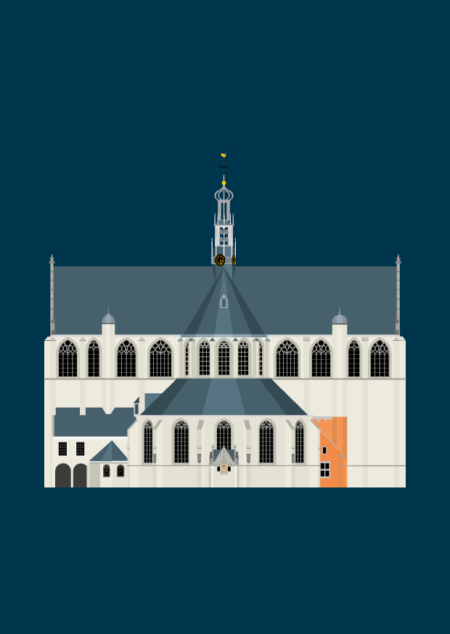 Ansichtkaart Grote Sint&nbsp;Laurenskerk
