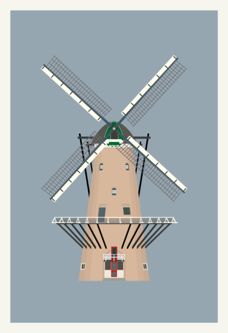 Fine art print Molen van Piet vanaf 20x30cm
