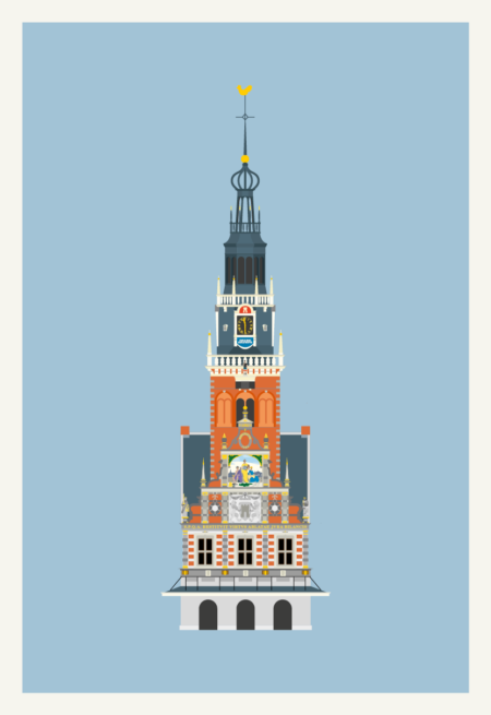 Fine art print Waag vanaf 20x30cm