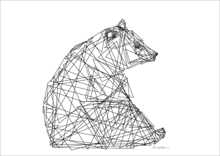 Ansichtkaart Triangles Beer